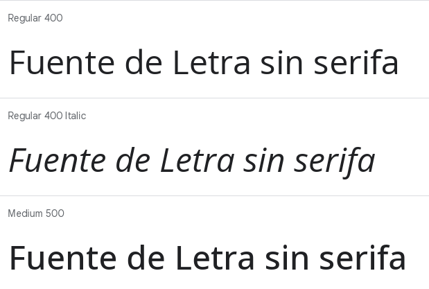 Fuente sin serifa